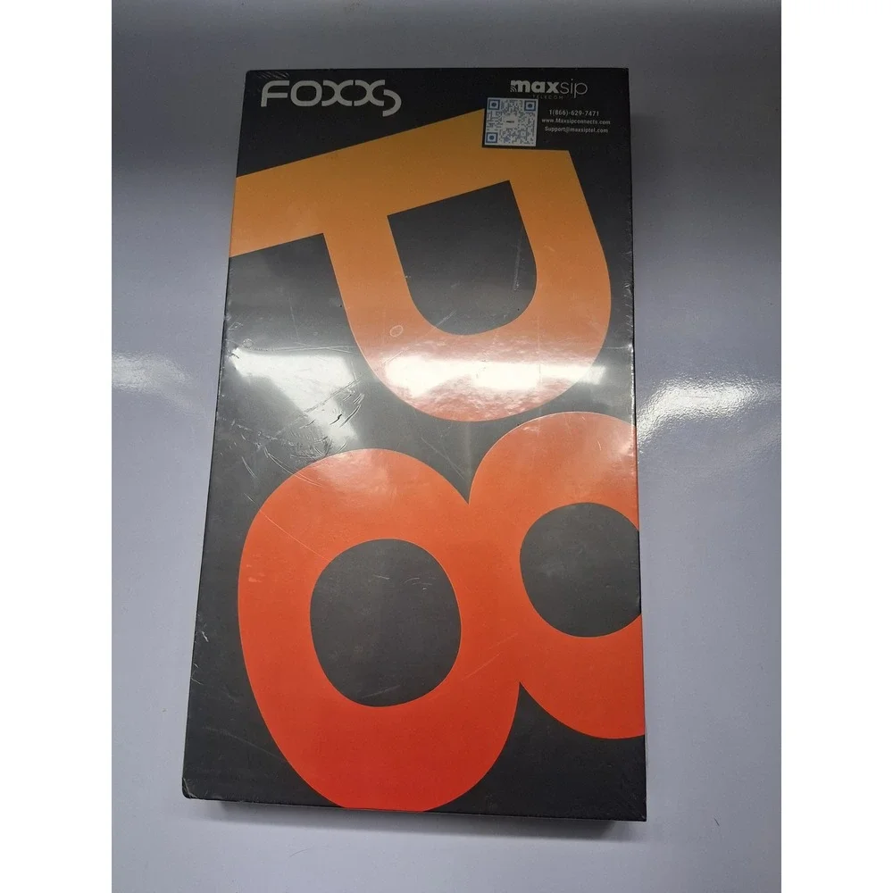 Foxx P8 Smartphone 32GB 3GB RAM Android 12 Maxsip Telecom Black New Sealed